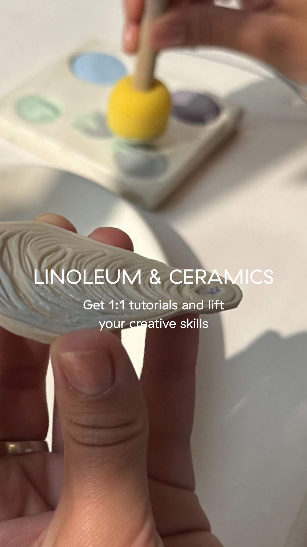 Masterclass Linocut Printing &amp; Ceramics: Østerbro 25/1/2026