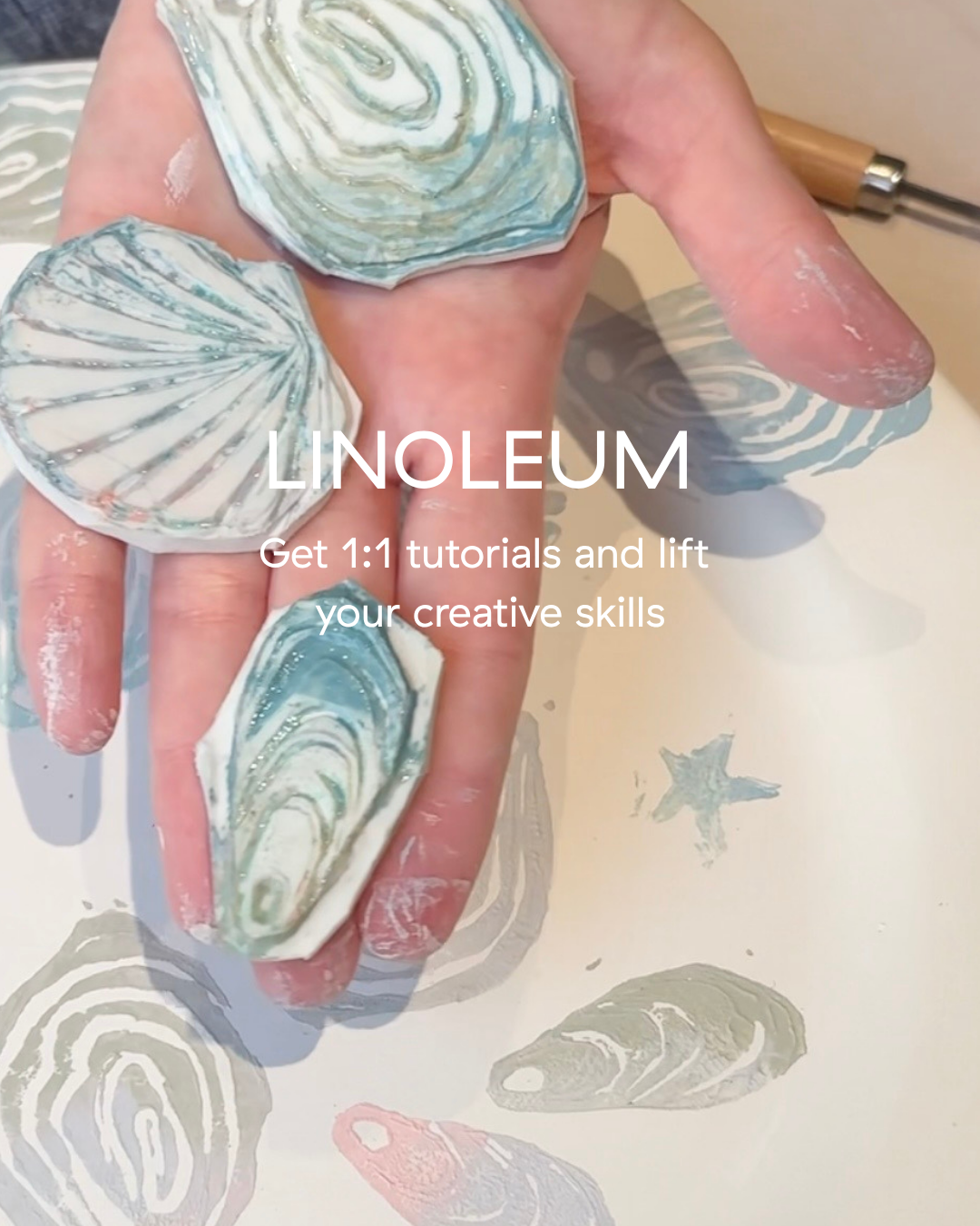 Masterclass Linoleumstryk & Keramik: Århus 14/5/2026