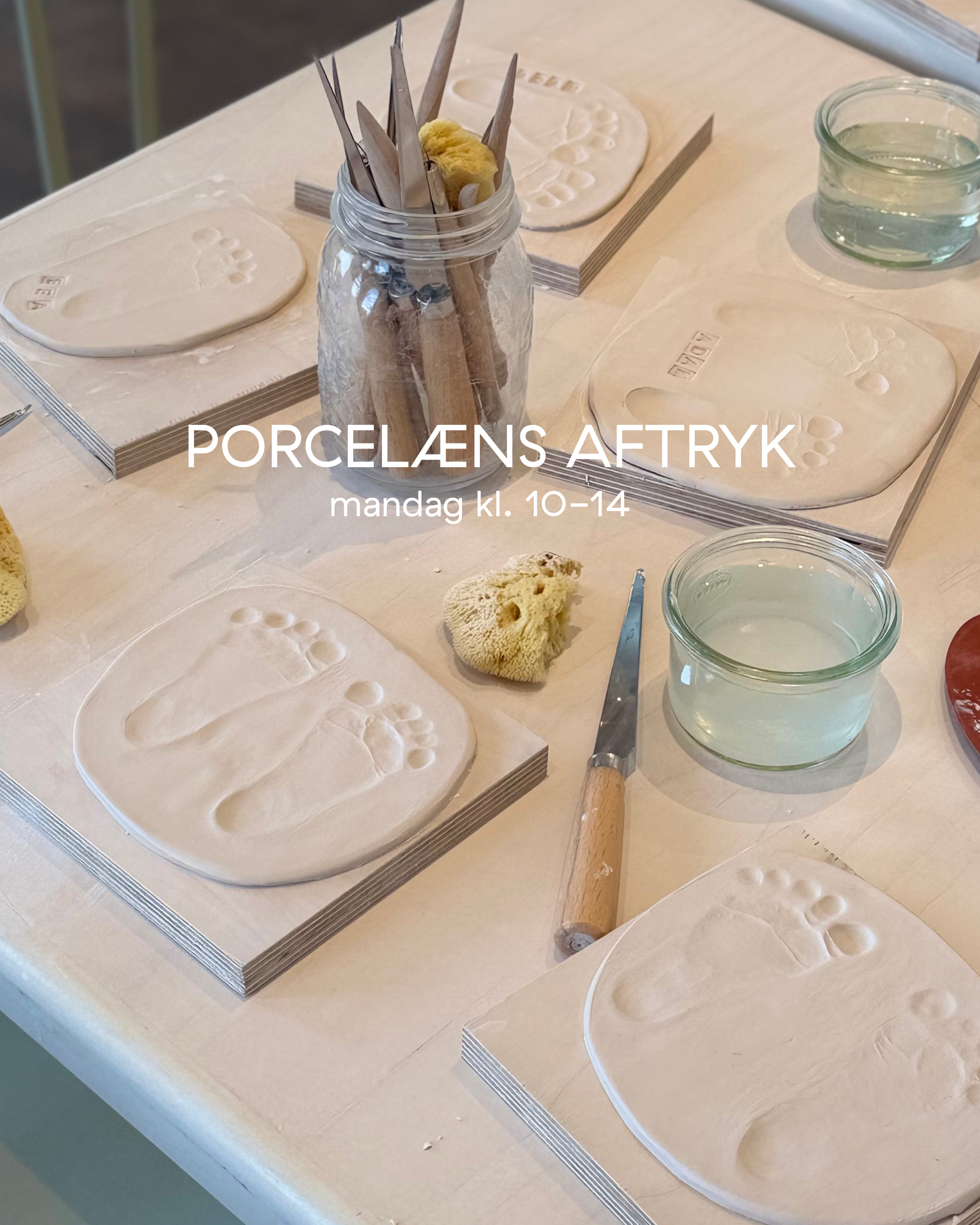Porcelæns babyaftryk: Indre by 28/9/2026